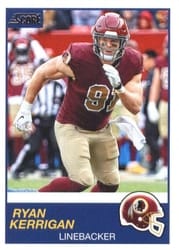 2019 Score Base Set Ryan Kerrigan #202 card