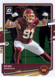 2020 Donruss Optic Base Set Ryan Kerrigan #99 card
