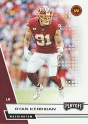 2020 Panini Playoff Base Set Ryan Kerrigan #180 card