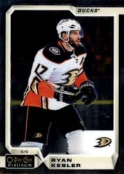 2018-19 O-Pee-Chee Platinum Base Set Ryan Kesler #84 card