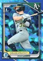 2024 Bowman Sapphire Edition Base Set Ryan Lasko #BCP-105 card