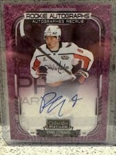 2025-26 O-Pee-Chee Platinum Rookie Autographs Ryan Leonard #R-RL card