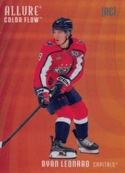 2025-26 Upper Deck Allure Color Flow Ryan Leonard #CF-6 card