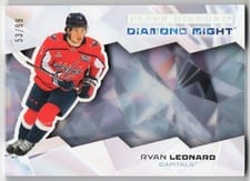 2025-26 Upper Deck Black Diamond Diamond Might Ryan Leonard #DM-RL card