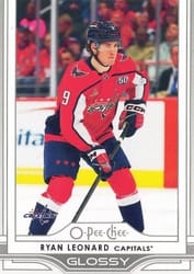 2025-26 Upper Deck O-Pee-Chee Glossy Ryan Leonard #OG-11 card