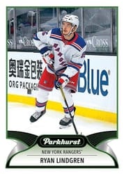 2021-22 Parkhurst Base Set Ryan Lindgren #157 card