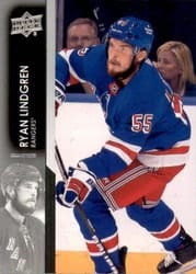 2021-22 Upper Deck Base Set Ryan Lindgren #369 card