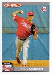 2004 Topps Total Base Set Ryan Madson #753 card