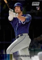 2020 Stadium Club Chrome Base Set Ryan McBroom #376 card