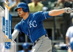 2020 Topps Base Set Ryan McBroom #671 card