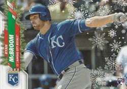 2020 Topps Holiday Base Set Ryan McBroom #HW86 card