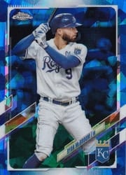 2021 Topps Chrome Sapphire Edition Base Set Ryan McBroom #606 card
