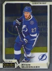 2018-19 O-Pee-Chee Platinum Base Set Ryan McDonagh #112 card