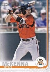 2019 Topps Pro Debut Base Set Ryan McKenna #52 card