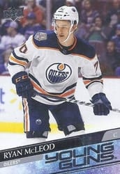 2020-21 Upper Deck Base Set Ryan McLeod #231 card