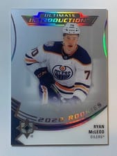 2020-21 Upper Deck Ultimate Collection Ultimate Introductions Ryan McLeod #UI-70 card