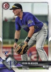 2018 Bowman Base Set Ryan McMahon #99 card