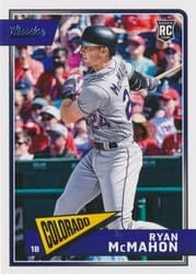 2018 Panini Chronicles Classics Ryan McMahon #4 card