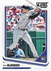 2018 Panini Chronicles Score Ryan McMahon #25 card