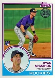 2018 Topps 1983 Topps Baseball 35th Anniversary Ryan McMahon #83-76 card