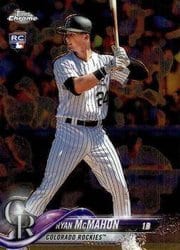 2018 Topps Chrome Base Set Ryan McMahon #21 card