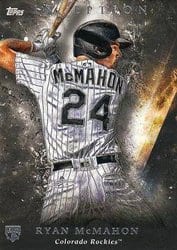 2018 Topps Inception Base Set Ryan McMahon #7 card