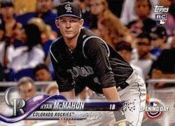 2018 Topps Opening Day Base Set Ryan McMahon #115 card