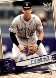 2019 Topps Big League Base Set Ryan McMahon #22 card