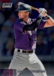 2020 Stadium Club Chrome Base Set Ryan McMahon #313 card