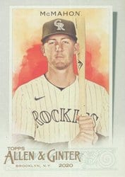 2020 Topps Allen & Ginter Base Set Ryan McMahon #214 card