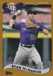 2020 Topps Archives Base Set Ryan McMahon #265 card