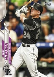 2020 Topps Base Set Ryan McMahon #599 card