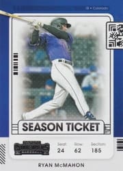 2021 Panini Contenders Base Set Ryan McMahon #67 card