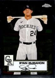 2021 Topps Chrome Platinum Anniversary Base Set Ryan McMahon #385 card