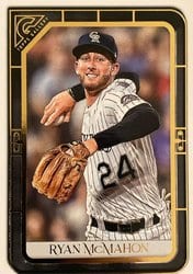 2021 Topps Gallery Base Set Ryan McMahon #77 card