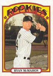 2021 Topps Heritage Base Set Ryan McMahon #77 card