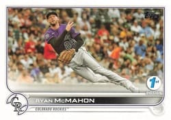 2022 Topps 1st Edition Base Set Ryan McMahon #132 card