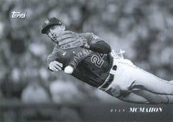2022 Topps Black & White Base Set Ryan McMahon #50 card
