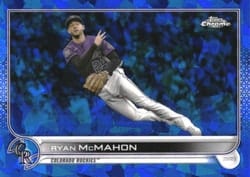 2022 Topps Chrome Sapphire Edition Base Set Ryan McMahon #132 card