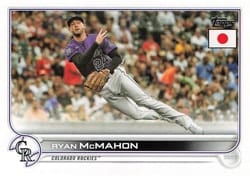 2022 Topps Japan Edition Base Set Ryan McMahon #203 card