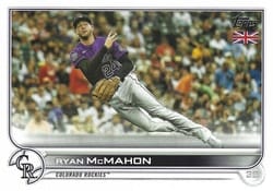 2022 Topps UK Edition Base Set Ryan McMahon #192 card