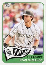 2023 Topps Archives Base Set Ryan McMahon #111 card