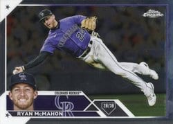 2023 Topps Chrome Base Set Ryan McMahon #70 card