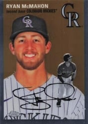 2023 Topps Chrome Platinum Anniversary Base Set Ryan McMahon #284 card