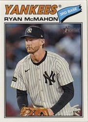 2026 Topps Heritage Base Set Ryan McMahon #381 card