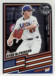2026 Panini Stars & Stripes Prizm Base Set Ryan McPherson #12 card