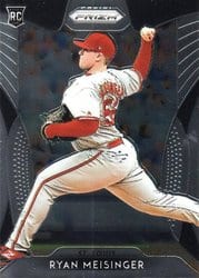 2019 Panini Prizm Base Set Ryan Meisinger #221 card