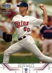 2002 Upper Deck Base Set Ryan Mills #36 card