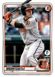 2020 Bowman 1st Edition Base Set Ryan Mountcastle #BFE-36 card