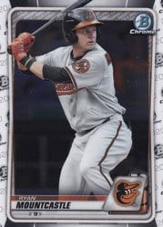2020 Bowman Chrome Prospects Ryan Mountcastle #BCP-36 card
